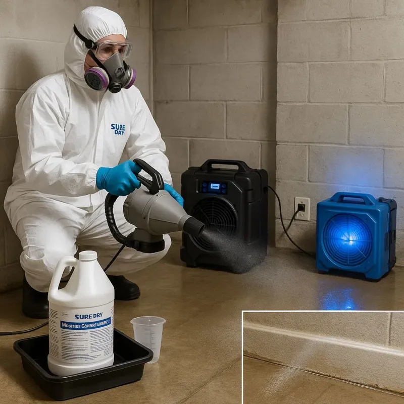 Sanitization and Odor Removal process in Washington Court House, OH